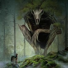 spirit of the forest . Un projet de Illustration traditionnelle, Scénographie, Animation 2D, Illustration numérique, Art conceptuel , et Peinture numérique de kat_lorens - 30.12.2021