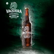 Cerveza Vaquera . Design, and Advertising project by Alex Jiménez - 12.30.2021