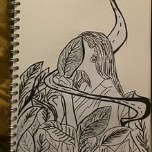 My project in Illustration Techniques to Unlock your Creativity course. Design, Traditional illustration, Fine Arts, Painting, Creativit, Creating with Kids, and Sketchbook project by Sandra Fajuyigbe - 12.30.2021