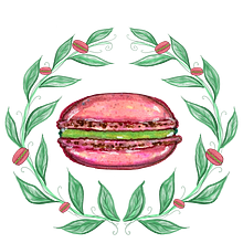 Mimi's Macarons. Design Management, Design, and Traditional illustration project by Evelyn - 01.02.2020