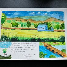 Mi Proyecto del curso: Cuaderno de viaje en acuarela. Un projet de Illustration traditionnelle, Aquarelle, Illustration architecturale , et Carnet de croquis de Julian Antonio Segovia Barco - 31.12.2021