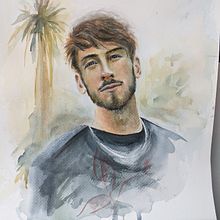 Expressive portrait watercolour course. Un progetto di Illustrazione tradizionale di Sue Orchison - 31.12.2021
