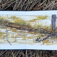 Mon projet du cours : Sketchbook de peintures à la gouache. Traditional illustration, Sketching, Drawing, Architectural Illustration, Sketchbook, and Gouache Painting project by Valérie BRICAUD - 12.31.2021