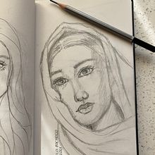 Mi Proyecto del curso: Sketchbook de retrato: explora el rostro humano. Un proyecto de Bocetado, Dibujo, Dibujo de Retrato, Dibujo artístico y Sketchbook de Marcela Pacheco Weber - 01.01.2022