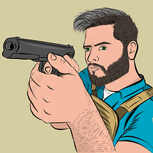 Drawing me in a Venezuelan hood. Traditional illustration, Artistic Drawing, Digital Drawing, and Digital Illustration project by Hugo Márquez - 01.02.2022