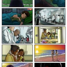 Storyboard: Publicidad. Traditional illustration, Stor, board, and Design project by Bryan Zuriel Jiménez Huitz - 01.02.2022