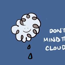 Don’t MInd the Clouds Ein Projekt aus dem Bereich Traditionelle Illustration von Rebecca Chapa - 02.01.2022