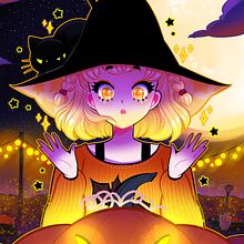 202010 Halloween (Patreon). Een project van Traditionele illustratie van M. Victoria Robado - 29.11.2020