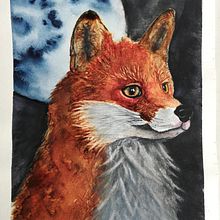 Il mio progetto del corso: Ritratti espressivi di animali ad acquerello. Ilustração tradicional, Pintura em aquarela, Desenho realista e Ilustração naturalista projeto de robertadotti7 - 02.01.2022