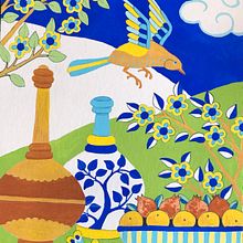 My project in Painting with Gouache: Create Poetic Illustrations course. Projekt z dziedziny Trad, c, jna ilustracja,  Sztuki piękne,  Malarstwo i Malowanie gwaszami użytkownika Janet Whitmore - 02.01.2022