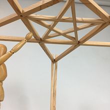 Pentacle design structure (1:4 model). Un progetto di Design, Design industriale, Interior design e Product design di Philip Koomen - 01.01.2022