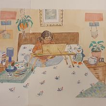 My project in Exploratory Sketchbook: Find Your Drawing Style course. Un progetto di Illustrazione tradizionale, Bozzetti, Creatività, Disegno, Pittura ad acquerello, Sketchbook e Pittura gouache di yvamitchell - 02.01.2022