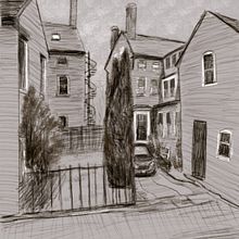 Sketch - Portsmouth NH. Un projet de Dessin de Kim - 02.01.2022