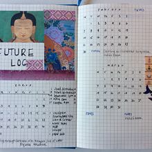Buddhist Bujo Project. Un projet de Illustration traditionnelle, Lettering, Dessin, Lettering manuel , et Gestion et productivité de ahblair49 - 02.01.2022