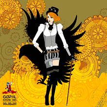 Steampunk Girl. Un projet de Illustration traditionnelle de Alexandre Bifano - 02.01.2022