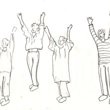 Mon projet du cours : Principes fondamentaux pour dessiner des personnes à partir de l'imagination. Traditional illustration, Fine Arts, Sketching, Pencil Drawing, Drawing, Artistic Drawing, and Figure Drawing project by Cécile Mechelynck - 01.02.2022