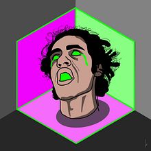 Flow_Experiment_er. Traditional illustration project by Fabio Fiore - 01.02.2022