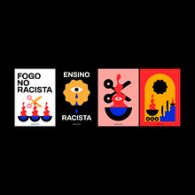 Meu projeto do curso: Design de identidade visual: geometria clara e simples. Un projet de Direction artistique, Br, ing et identité , et Design graphique de Vinicius Martins - 03.01.2022