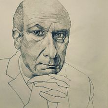 My project in Caricature Portrait with Graphite course. Ilustração tradicional, Desenho, e Desenho de retrato projeto de zerobyzero - 03.01.2022
