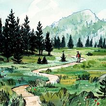 some paintings from fall 2021. Un progetto di Bozzetti, Illustrazione tradizionale, Pittura, Pittura ad acquerello e Disegno di eleanor doughty - 03.01.2022