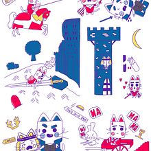 My project in Kawaii-Style Story Illustration course: Lancillotto della caretta. Ilustração tradicional, Design de personagens, Ilustração digital, e Mangá projeto de Andrea Guardavilla - 03.01.2022