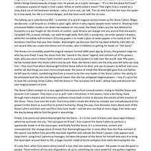 My final project in Children’s Fiction: Write Compelling Adventure Stories course. Writing, Stor, telling, and Narrative project by Ross Montgomery - 01.03.2022