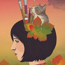 Mein Kursprojekt: Digitale Aquarellillustrationstechniken. Un progetto di Illustrazione tradizionale, Illustrazione digitale, Pittura ad acquerello, Disegno di ritratti e Disegno digitale di Kirsten - 03.01.2022