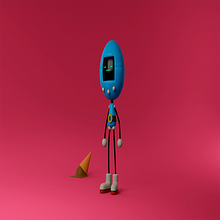 Mi Proyecto del curso: Introducción al diseño y modelado 3D con Blender. Motion Graphics, Character Design, Product Design, and 3D Modeling project by Elisa Mulet Ribes - 01.03.2022