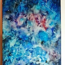 Mon projet du cours : Techniques modernes d’aquarelle . Ilustrație tradițională, Arte plastice, Pictura și Pictură în acuarelă de Virginie Lobry - 01.03.2022