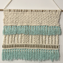 Mi tapiz . Accessor, Design, Arts, Crafts, Interior Design, Decoration, Fiber Arts, Macramé, and Textile Design project by constanzazappala - 01.03.2022