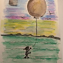 Meine ersten neuen Versuche. Traditional illustration, and Design project by Petra Westermann - 01.03.2022
