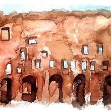 Derivas urbanas. Un progetto di Sketchbook di Cecilia Novello - 03.01.2022