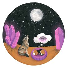 My project in Illustration Techniques with Watercolor and Gouache course. Un projet de Illustration traditionnelle, Beaux Arts, Peinture, Aquarelle, Illustration jeunesse , et Peinture gouache de ivanka-d - 03.01.2022