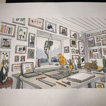 My project in Creative Sketching: Fill Your Illustrations with Life and Detail course. Traditional illustration, Sketching, Pencil Drawing, Drawing, Watercolor Painting, Sketchbook & Ink Illustration project by Jessica Helander - 01.03.2022