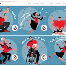 illustrations of study courses in medical school. Traditional illustration, Design, and Character Design project by Ewa Milun-Walczak - 01.03.2022
