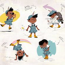 Jeremy the Unicorn Boy - Portfolio Piece Ein Projekt aus dem Bereich Traditionelle Illustration und Kinderillustration von Marissa Valdez - 03.01.2022