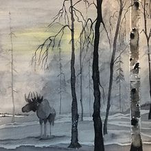 Il mio progetto del corso: Paesaggi ad acquerello ricchi di atmosfera. Watercolor Painting project by Massimiliano - 12.21.2021