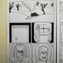 My project in Narrative Techniques for Graphic Novels course. Un projet de Illustration traditionnelle, Bande dessinée, Storyboard , et Narration de zofia7 - 05.01.2022