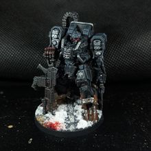 Miniature from Corvus Belli, painted by me.. Un proyecto de Artesanía de Timothy Ong - 03.04.2021