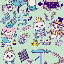 Mon projet du cours : Illustration d'une histoire dans le style kawaii. Traditional illustration, Character Design, Digital Illustration, and Manga project by cam.toulouse - 01.02.2022