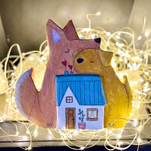 home is where the dogs are - Paper Mache. Un proyecto de Diseño de personajes, Animación, Diseño de juguetes, Creatividad y Art to de Giulia Panto - 04.01.2022