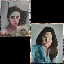 My project in Contemporary Oil Portraiture course. Un progetto di Illustrazione tradizionale, Belle arti, Pittura e Pittura ad olio di kaibunmoderniste - 04.01.2022