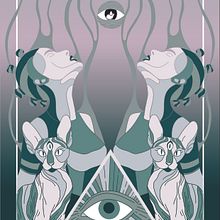 My project in Conceptualisation and Techniques of Digital Illustration course. Projekt z dziedziny Design, Trad, c, jna ilustracja, Ilustracja c i frowa użytkownika Kathryn Fuller - 03.01.2022