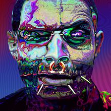 Mein Kursprojekt: Abstrakte Porträts mit Photoshop und After Effects. Un progetto di Animazione, Animazione 2D e Illustrazione digitale di svenu91 - 04.01.2022