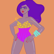 Sisterhood. Traditional illustration, and Design project by Minerva freire - 03.18.2021