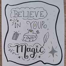 Mi Proyecto del curso: Dibujo y hand lettering creativo para principiantes. Traditional illustration, Lettering, Drawing, H, and Lettering project by Nicole Ramirez - 01.04.2022