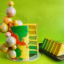 My project in Cake Design: Modern Decorating Techniques course. Un progetto di Design e DIY di Michaela Uhorskaiová - 02.04.2021
