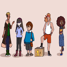 Meu projeto do curso: Introdução ao desenho de personagens para animação e videogames. Een project van Traditionele illustratie, Animatie, Ontwerp van personages, Videogames y Videogame-ontwerp van mariefcosta - 20.01.2022