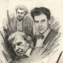 Expressive Portraits in Graphite Ein Projekt aus dem Bereich Porträtzeichnung und Artistische Zeichnung von John Fenerov - 08.01.2021