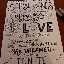 Il mio progetto del corso: Doodling creativo e hand lettering per principianti. Projekt z dziedziny Trad, c, jna ilustracja, T, pografia,  R, sunek,  Pismo dekorac i jne użytkownika Valentina Mastrini - 23.12.2021